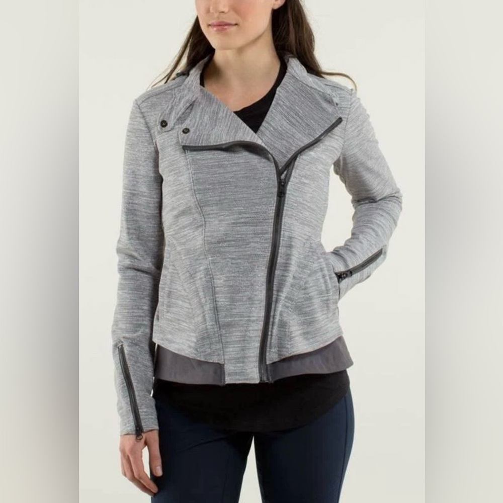 Lululemon Athletica Gray Blazer Jacket